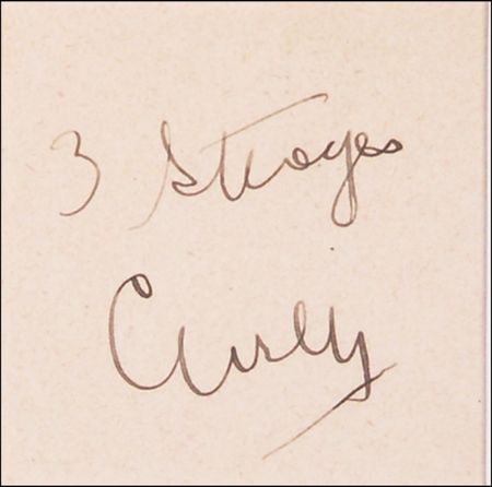 Lot #1741 Three Stooges: Howard, Curly - Image 1