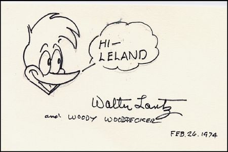Lot #732 Hank Ketcham and Walter Lantz - Image 1