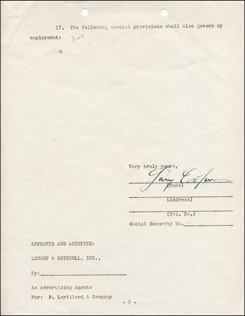 Lot #1197 Gary Cooper - Image 2