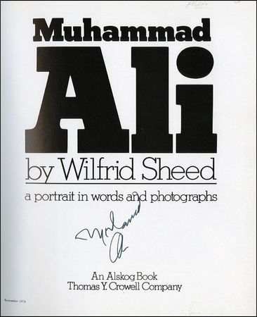 Lot #1853 Muhammad Ali - Image 1