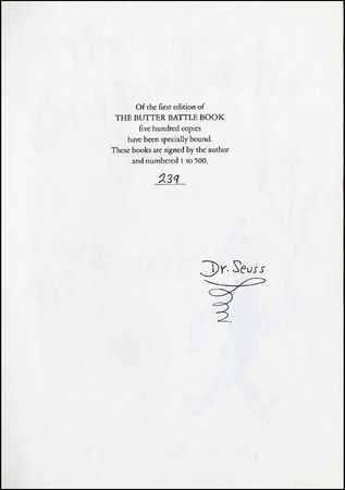 Lot #693 Dr. Seuss - Image 1