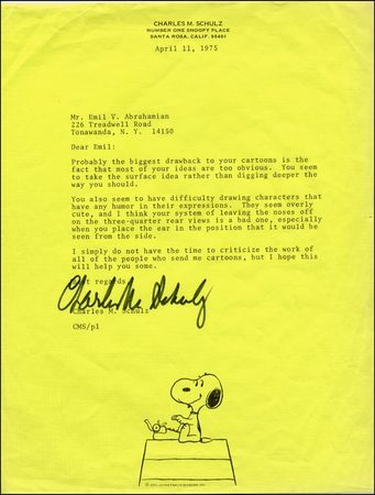 Lot #739 Charles Schulz - Image 1