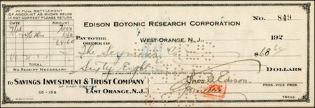 Lot #173 Thomas Edison - Image 1