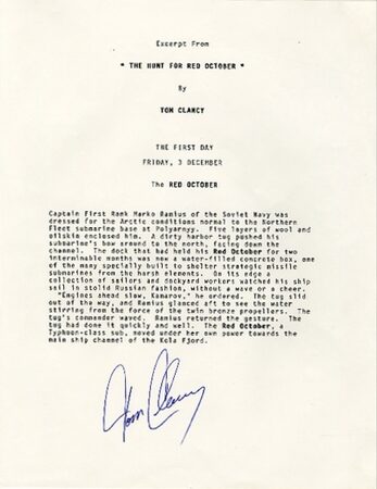 Lot #515 Tom Clancy - Image 3