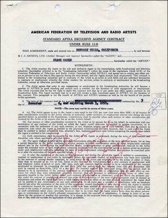 Lot #1253 Clark Gable - Image 3
