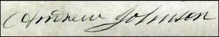 Lot #62 Andrew Johnson - Image 1