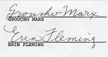 Lot #1469 Groucho Marx - Image 1