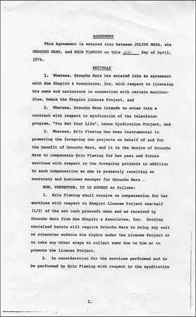 Lot #1469 Groucho Marx - Image 2