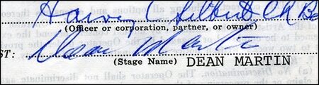 Lot #1465 Dean Martin - Image 1