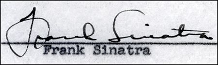 Lot #887 Frank Sinatra - Image 1