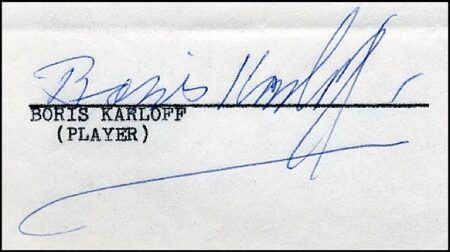 Lot #1390 Boris Karloff - Image 1