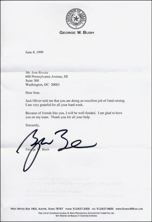 Lot #12 George W. Bush