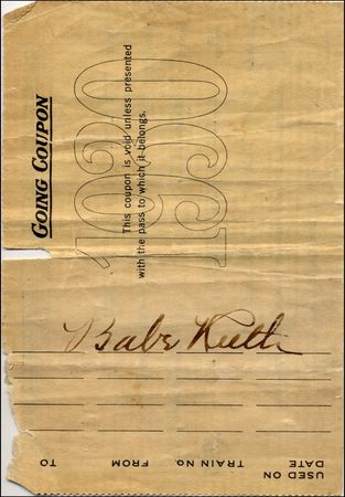 Lot #1988 Babe Ruth - Image 1