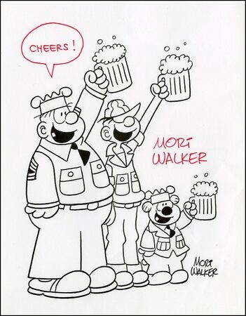 Lot #654 Mort Walker and Dean Young - Image 2