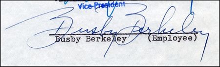 Lot #1043 Busby Berkeley - Image 1