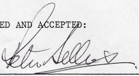 Lot #1638 Peter Sellers - Image 1