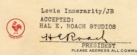 Lot #1602 Hal Roach - Image 2