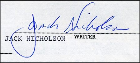 Lot #1531 Jack Nicholson - Image 1