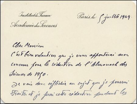 Lot #135 Louis Victor de Broglie - Image 1