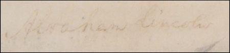 Lot #76 Abraham Lincoln - Image 1