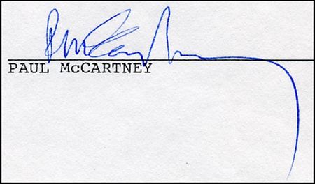 Lot #690 Beatles: McCartney, Paul - Image 1