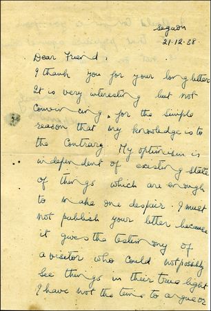 Lot #188 Mohandas Gandhi - Image 2