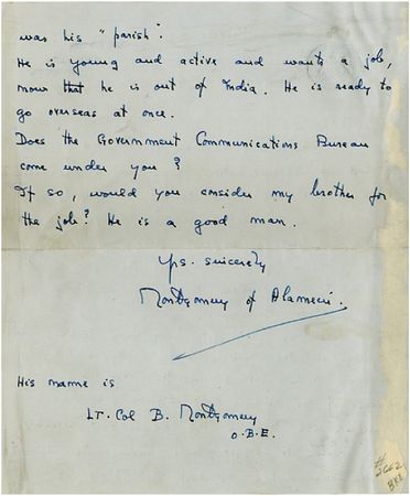 Lot #404 Montgomery of Alamein - Image 1