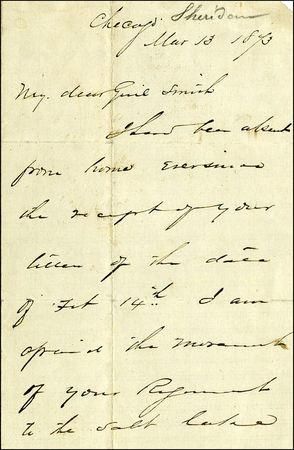 Lot #425 Philip H. Sheridan - Image 1