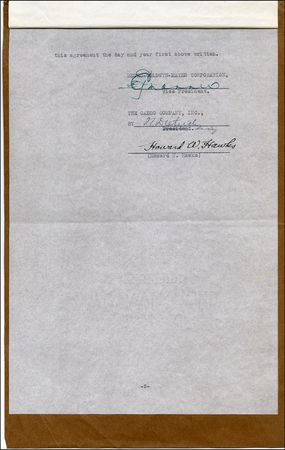 Lot #1316 Howard Hawks - Image 2