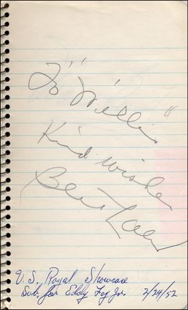 Lot #1232 Fifty Vintage Autographs - Image 6