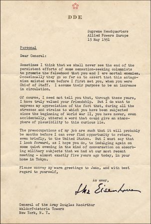 Lot #35 Dwight D. Eisenhower