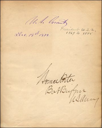 Lot #295 Vintage Autograph Book - Washington D.C. - Image 1