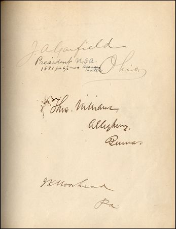 Lot #295 Vintage Autograph Book - Washington D.C. - Image 4