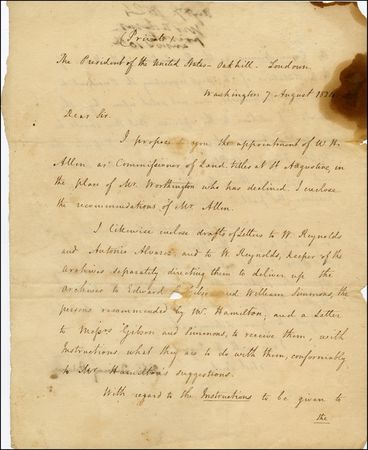Lot #3 John Quincy Adams