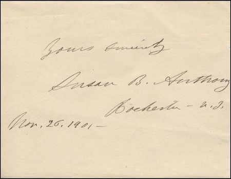Lot #121 Susan B. Anthony - Image 2