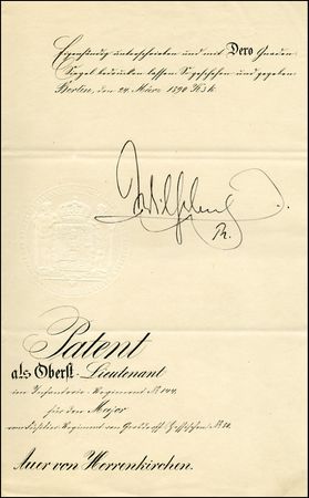 Lot #313 Wilhelm II - Image 2