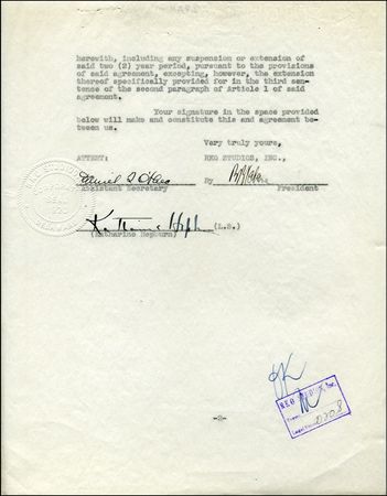 Lot #1283 Katharine Hepburn - Image 1