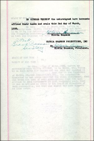 Lot #1675 Gloria Swanson - Image 2