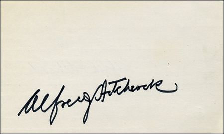 Lot #1291 Alfred Hitchcock - Image 1
