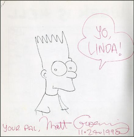 Lot #614 Matt Groening - Image 1