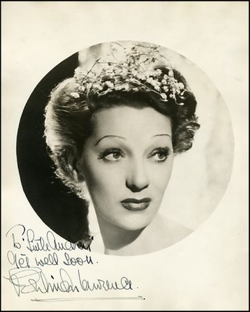 Lot #1409 Gertrude Lawrence - Image 1
