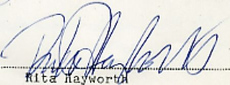 Lot #1266 Rita Hayworth - Image 1