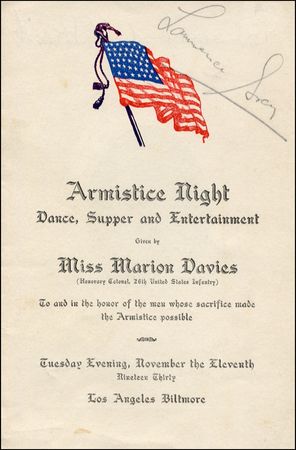 Lot #216 William Randolph Hearst and Marion Davies - Image 2