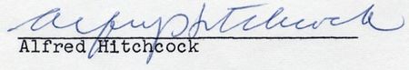 Lot #1292 Alfred Hitchcock - Image 1