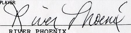Lot #1552 River Phoenix - Image 1