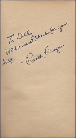 Lot #102 Ronald Reagan - Image 1