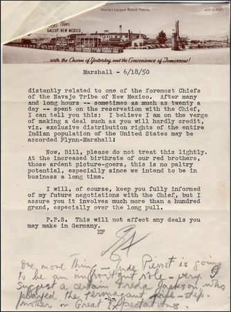 Lot #1175 Errol Flynn - Image 1