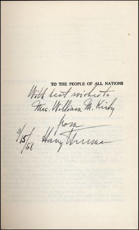 Lot #126 Harry S. Truman - Image 3