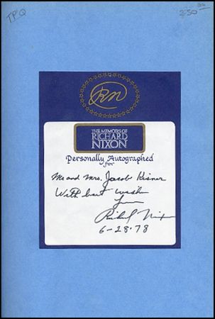 Lot #89 Richard Nixon - Image 1