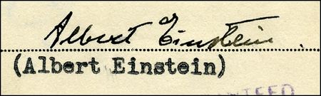 Lot #192 Albert Einstein - Image 1